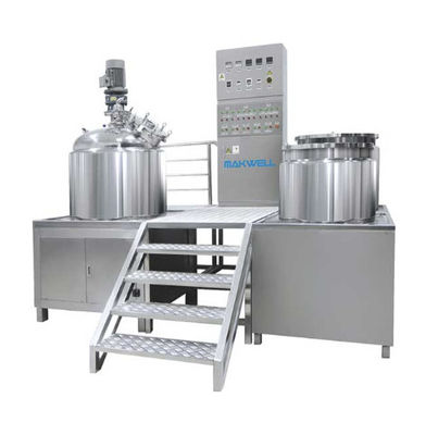 quality Kosmetische Creme Vakuum Homogenisierender Emulgator Hochscheren Emulgator Dispergierender Mischer 2800 Rpm factory