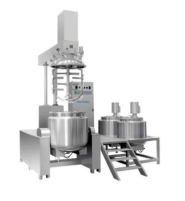 quality 2800rpm Salbe Vakuum Homogenisierender Emulgator Kosmetische Creme Vakuum Homogenisierender Mischer factory